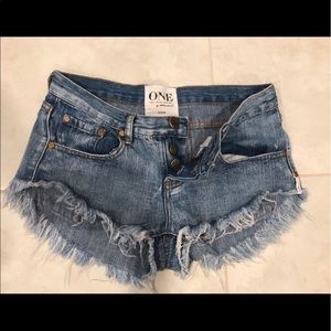 One Teaspoon Jean shorts